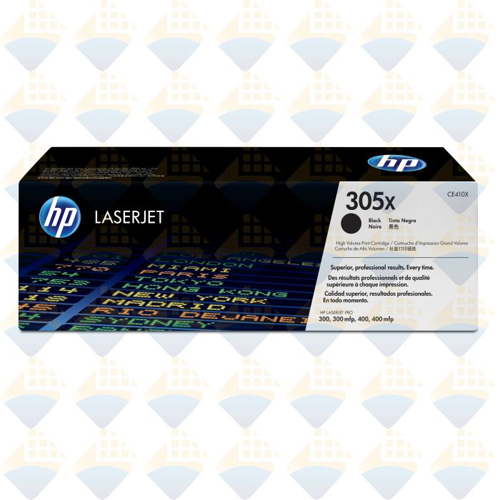 CE410X-IT | HP LaserJet (305X) Black Toner Cartridge, 4k Yield - O