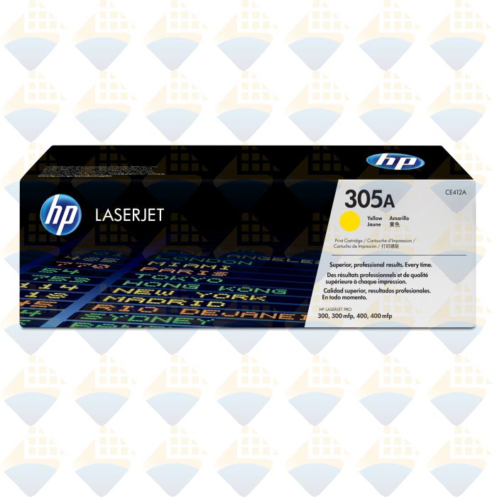 CE412A-C-IT | HP LaserJet Pro M451, M475 Yellow Toner Cartridge - RE