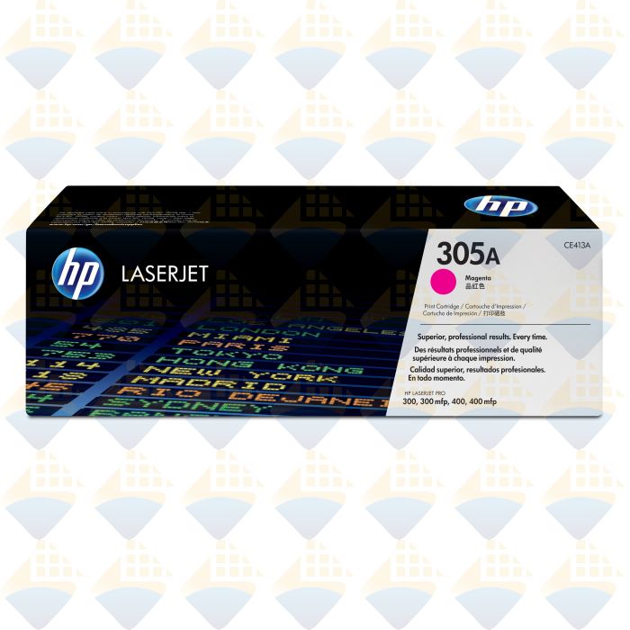 CE413A-C-IT | HP LaserJet 300/400 305A Magenta Toner Cartridge - C