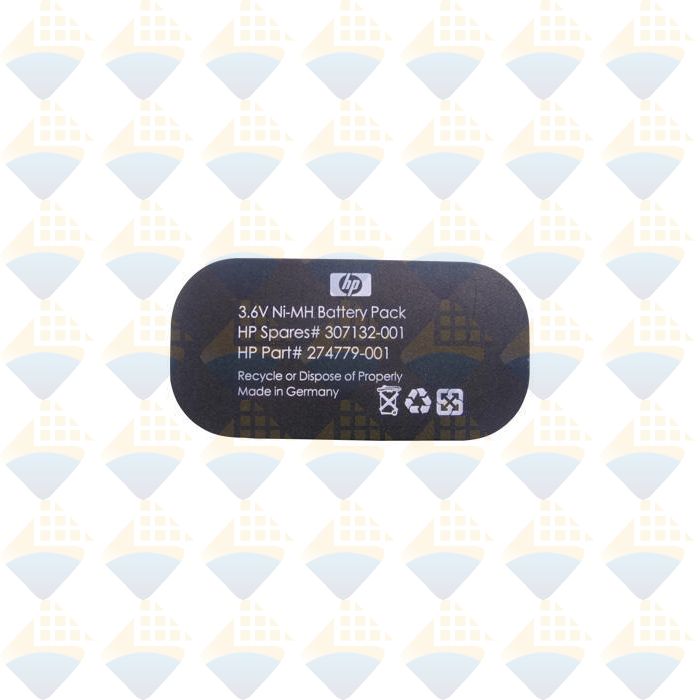 274779-001-RO | 3.6V Battery Pack Assembly - 500Mah Nickel Metal Hydride