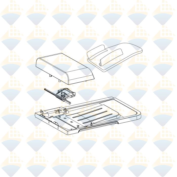 CC434-67902-RO | HP Color LaserJetcm2320 Adf Assembly-Does Not Include Adf Input Tray