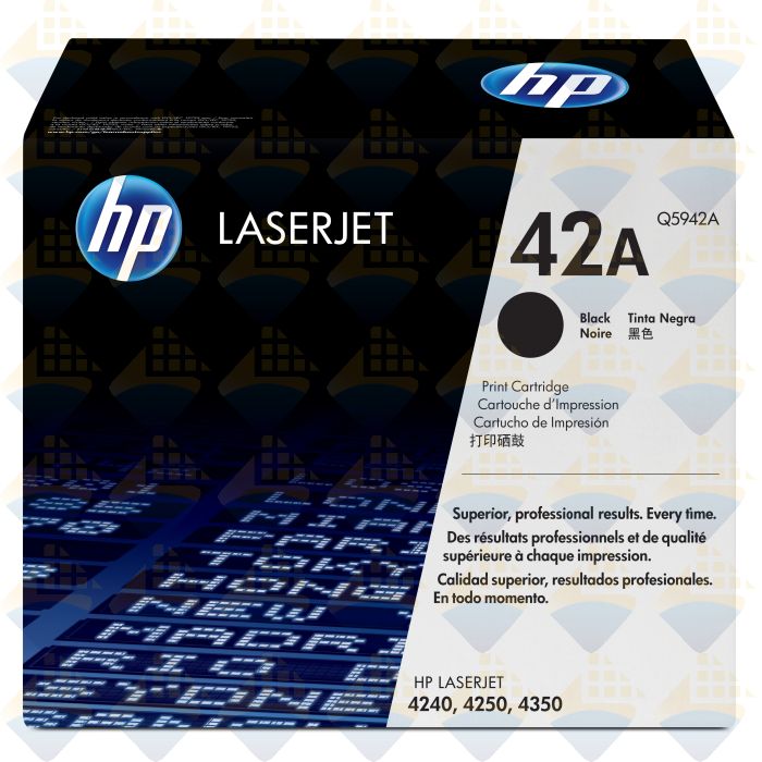 Q5942X-C-IT | HP LaserJet 4250 20k Black Toner Cartridge - OEM # Q59