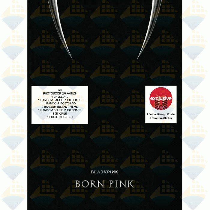 602448097385 | BLACKPINK - BORN PINK Black Version B