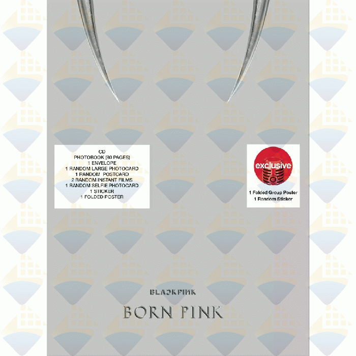 602448097392 | BLACKPINK - BORN PINK Gray Version C