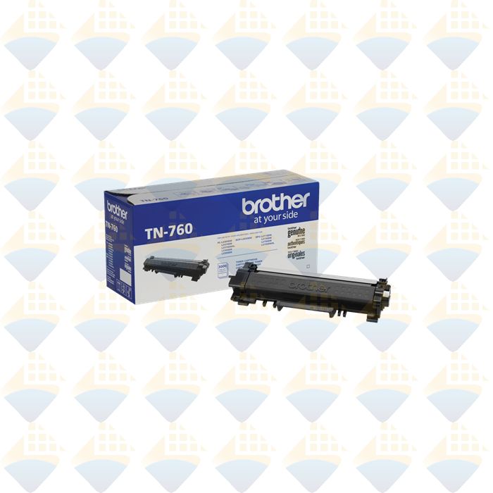 TN-760-C-IT | Brother l2550/2370/2750 Black Toner Cartridge - 3k Yie