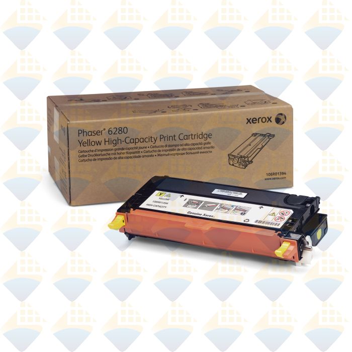 106R01394-C-IT | Xerox Phaser 6280 Yellow Toner Cartridge - 7k Yield -