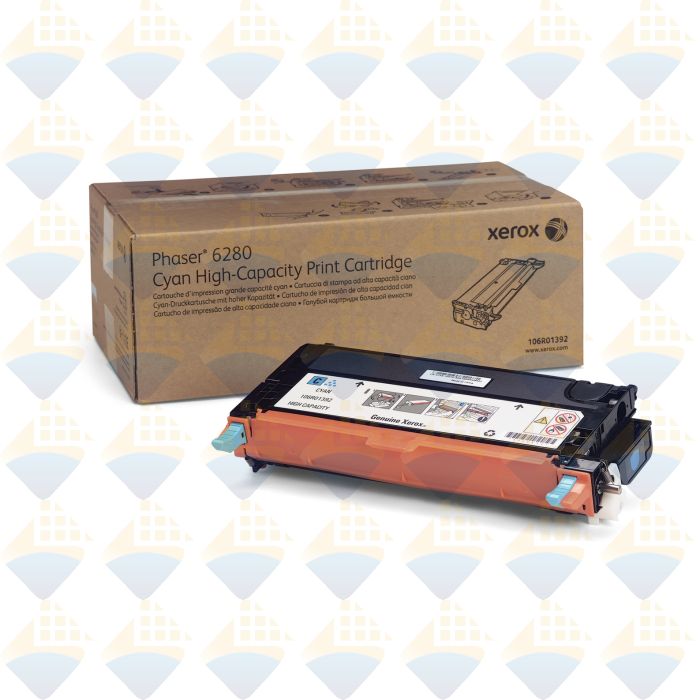 106R01392-C-IT | Xerox Phaser 6280 Cyan Toner Cartridge - 7k Yield - CO