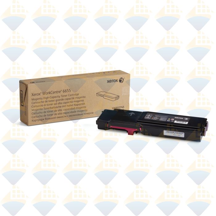 106R02745-C-IT | Xerox WorkCentre 6655 Magenta Toner Cartridge - 7.5k Y